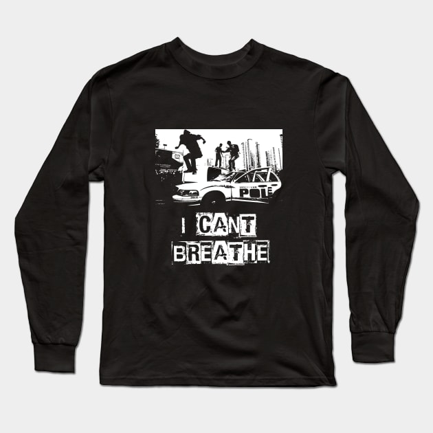 I can`t breathe Long Sleeve T-Shirt by CAUTODIPELO